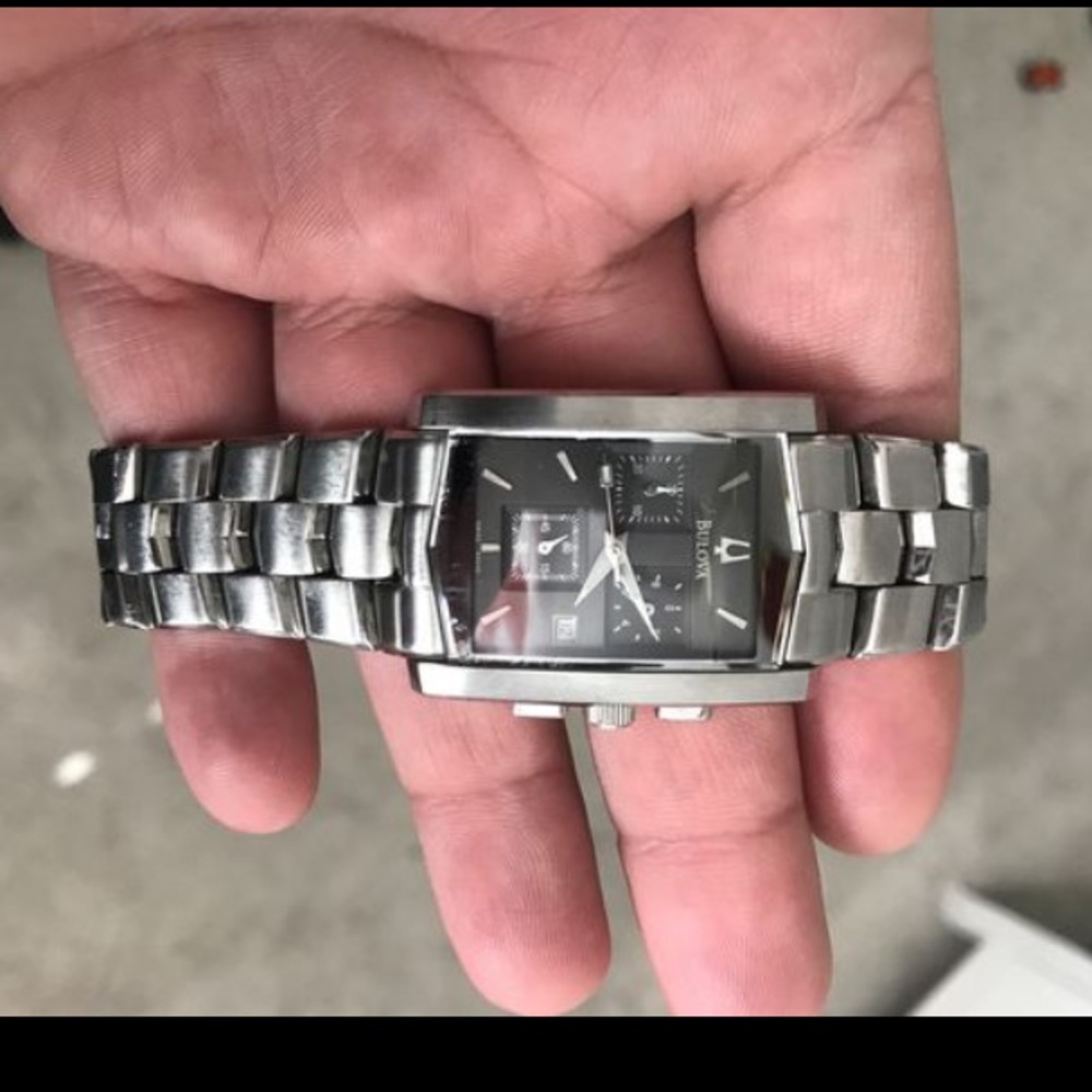 Men’s Bulova watch.